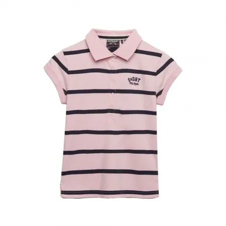 슈퍼드라이 Athletic 에센셜 Stripe 저지 폴로셔츠 143062964