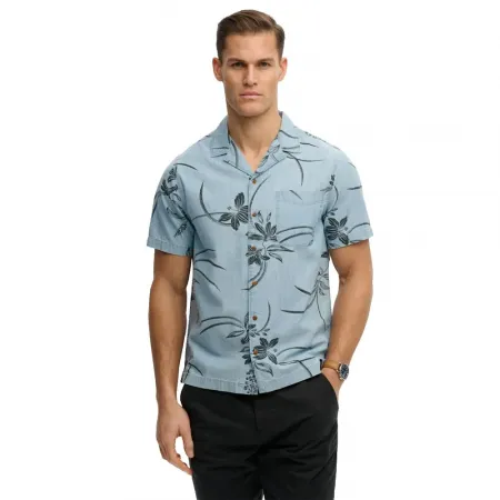 슈퍼드라이 빈티지 Loom Cabana 반팔 셔츠 143063080