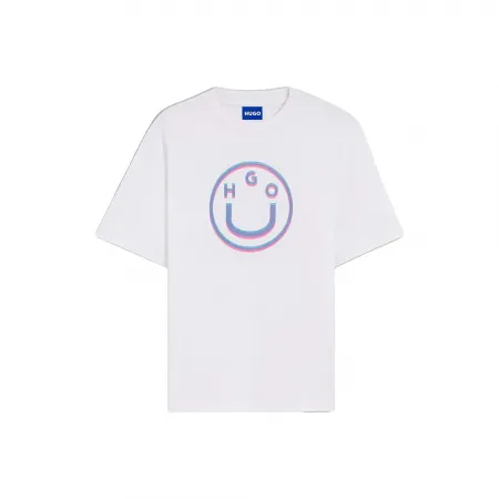 휴고 보스 Nerpient 10258299 블루 반팔 티셔츠 143067459