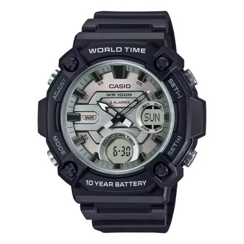 카시오 AEQ-120W-7A 53.3mm 10ATM Quartz Analogue/Digital 시계 143076597