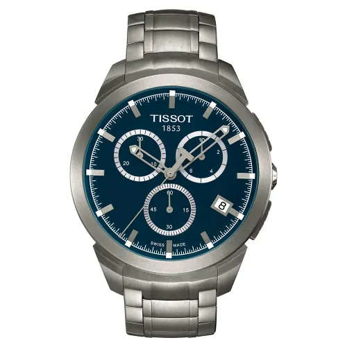티쏘 T069417440410 43mm 10ATM Quartz Analogical 시계 143077145