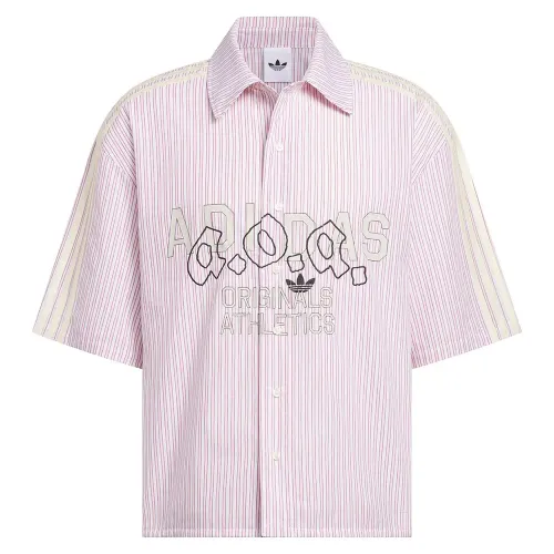 아디다스 Texas A&M Aggies Poplin 버튼 Up 반팔 셔츠 143085493