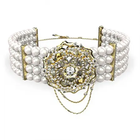 게스 Trinity 멀티 Tringle Ring 목걸이 143089239