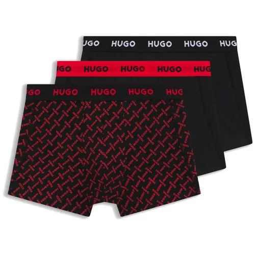 휴고 보스 Design 10267989 트렁크 드로즈 브리프 3 팩 143146138