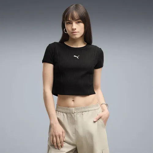 푸마 에센셜 Ribbed 베이비 반팔 셔츠 143158285