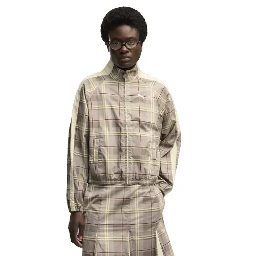 푸마 T7 릴렉스ed Tartan 자켓 143158393