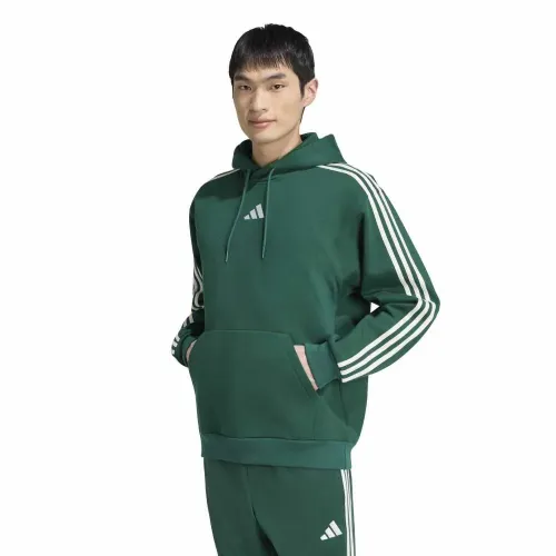 아디다스 3 스트라이프 플리스 후드티 143174442