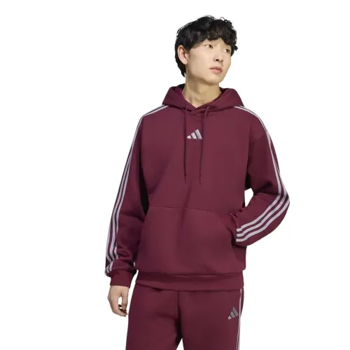 아디다스 3 스트라이프 플리스 후드티 143174448