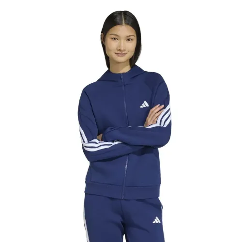 아디다스 스타디움 3 스트라이프 풀지퍼 스웨터 143176596