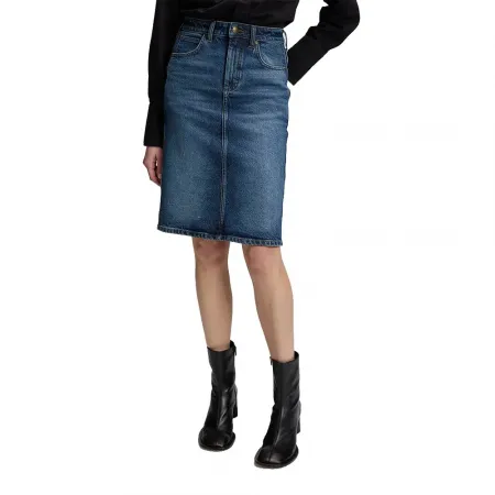 LEE 112385712 레귤러 Fit 미디 스커트 143181331