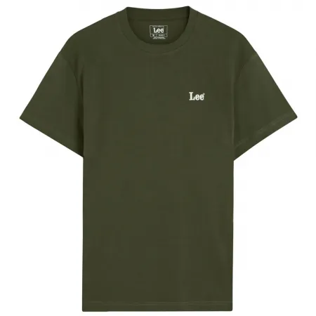 LEE 스몰 로고 릴렉스드 Fit 반팔 티셔츠 143181662