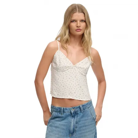 슈퍼드라이 Printed Cami 나시 상의 143235771