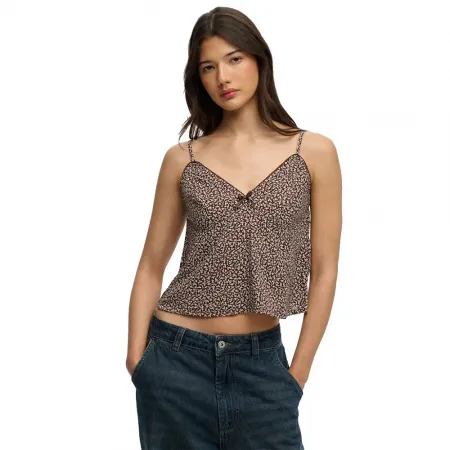 슈퍼드라이 Printed Cami 나시 상의 143235772