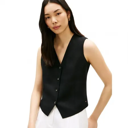 타미힐피거 WW0WW50765 린넨 조끼 143240762