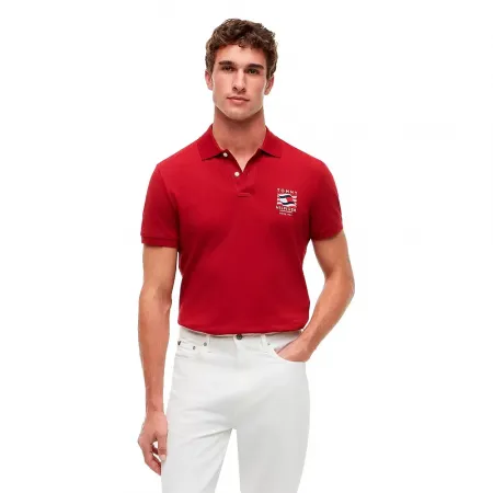 타미힐피거 MW0MW43378 레귤러 Fit 반팔 폴로 셔츠 143320947