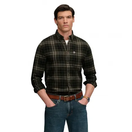 슈퍼드라이 코튼 Lumberjack 긴팔 셔츠 143323757
