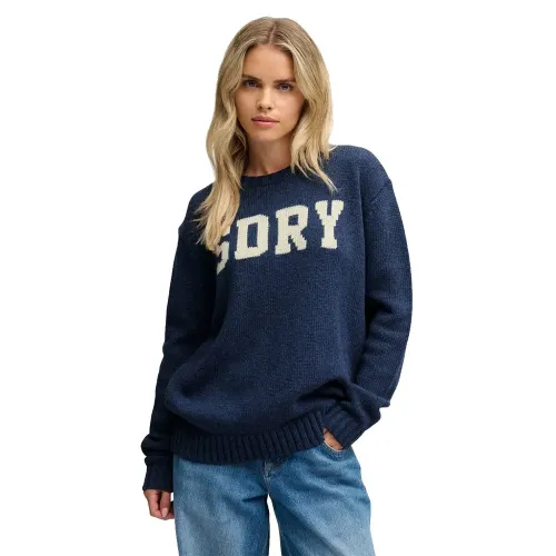 슈퍼드라이 헤리티지 Intarsia Knit 점퍼 스웨터 143323911