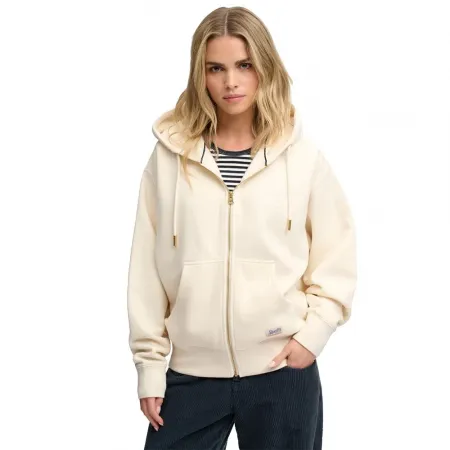 슈퍼드라이 Luxe 캐주얼 풀지퍼 스웨터 143323979