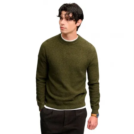슈퍼드라이 Texture Knit 점퍼 스웨터 143324240