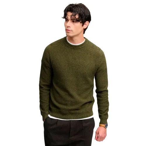 슈퍼드라이 Texture Knit 점퍼 스웨터 143324240