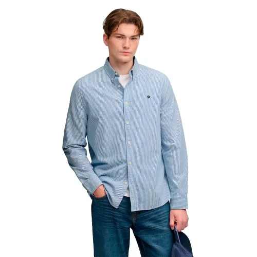 슈퍼드라이 Preppy 옥스포드 긴팔 셔츠 143364978