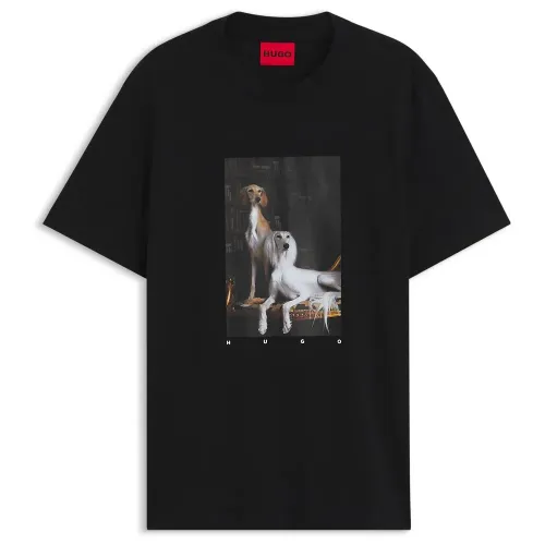휴고 보스 Daffilo 10258299 RED 반팔 티셔츠 143375871