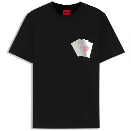 휴고 보스 Dahr 10268981 RED 티셔츠 143375872