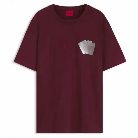 휴고 보스 Dahr 10268981 RED 티셔츠 143375873