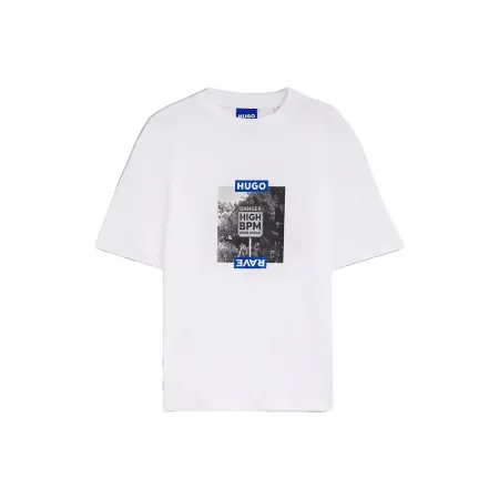 휴고 보스 Nobim 10258299 블루 티셔츠 143375945