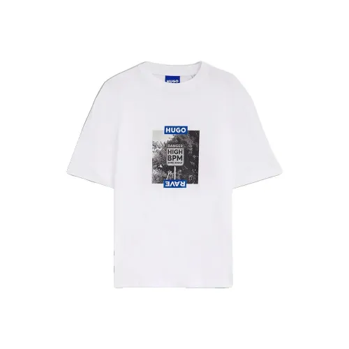휴고 보스 Nobim 10258299 블루 티셔츠 143375945