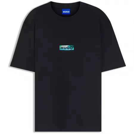 휴고 보스 Norostee 10258299 블루 반팔 티셔츠 143375948