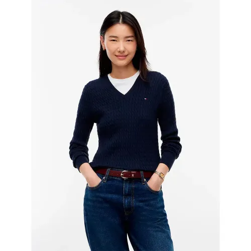 타미힐피거 WW0WW44987 V넥 스웨터 143397354