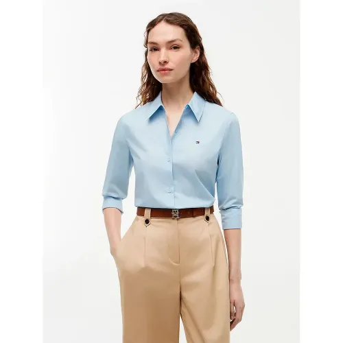 타미힐피거 Ess Poplin 레귤러 Fit 긴팔 셔츠 143397357