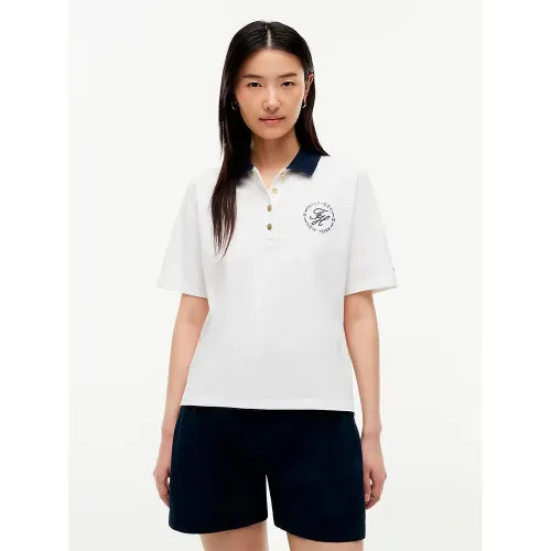 타미힐피거 WW0WW50034 반팔 폴로 셔츠 143397376