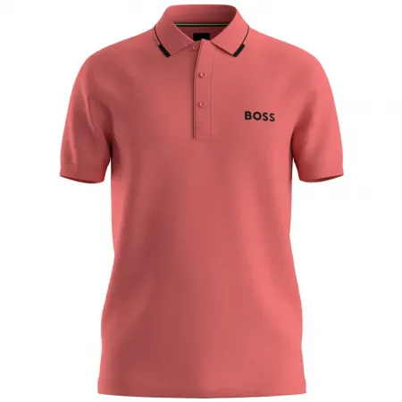 보스 Paul Pro 10258089 그린 반팔 폴로 셔츠 143432093