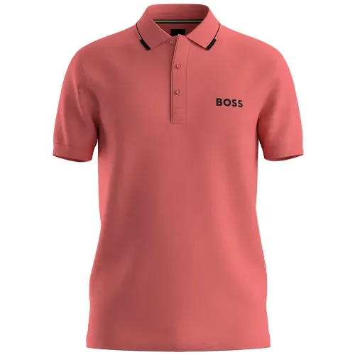 보스 Paul Pro 10258089 그린 반팔 폴로 셔츠 143432093