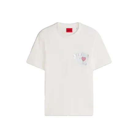 휴고 보스 Dahr 10268981 RED 티셔츠 143432829