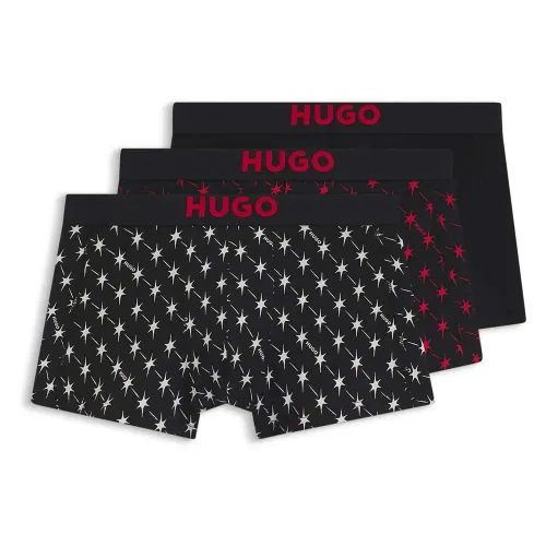 휴고 보스 Gift 10268005 트렁크 RED 드로즈 브리프 3 팩 143433063