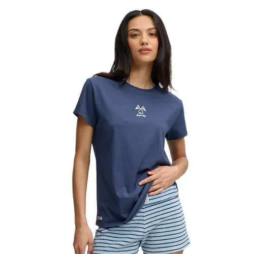 슈퍼드라이 헤리티지 Nautical Motif 반팔 티셔츠 143441184