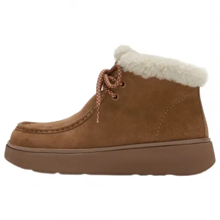 핏플랍 Gen-FF 스웨이드 Shearling 레이스 Up 부츠 143468493