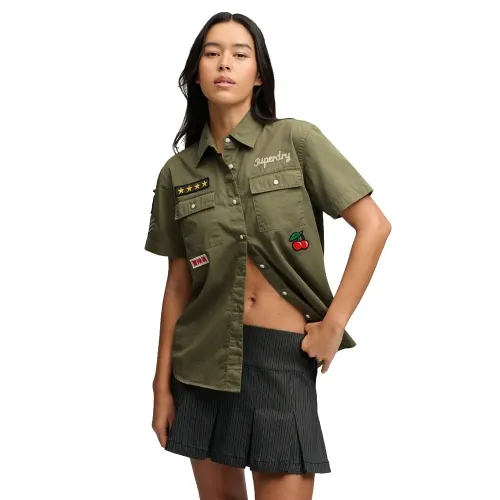 슈퍼드라이 Scout 반팔 셔츠 143540756