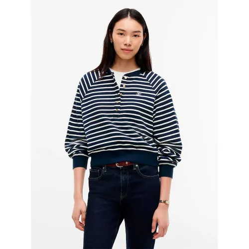 타미힐피거 스크립트 Henley 스웨터 143604568