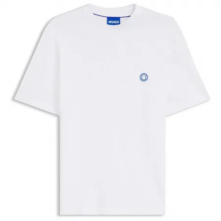 휴고 보스 Niley 10266060 블루 반팔 티셔츠 143616937