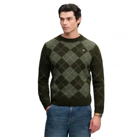 슈퍼드라이 Argyle 스웨터 143646098