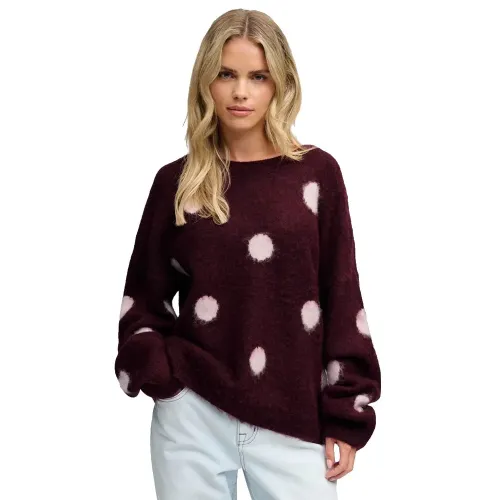 슈퍼드라이 Brushed Polka Dot 스웨터 143646135
