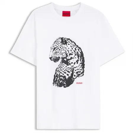 휴고 보스 Dileo 10258299 RED 반팔 티셔츠 143662020