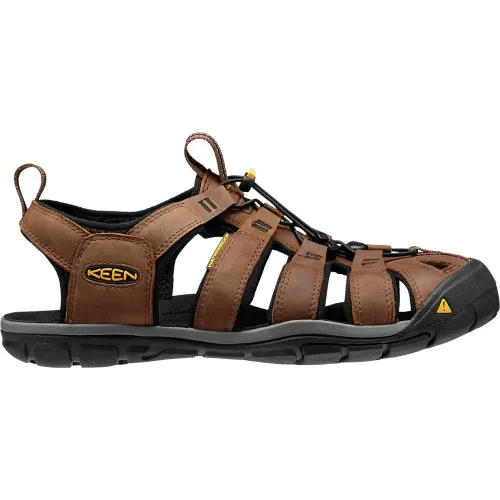 KEEN Clearwater CNX 레더 샌들 2135979727