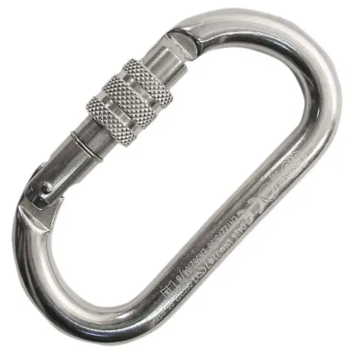 콩 Oval Alu Classic 스크류 게이트 카라비너 2135991664