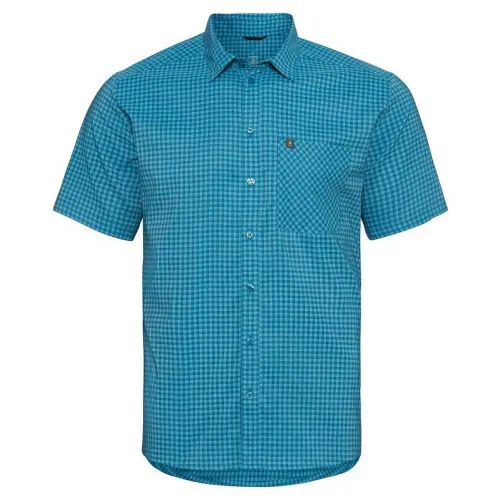 오들로 Chemise Mc Nikko Check 반팔 셔츠 2137970027