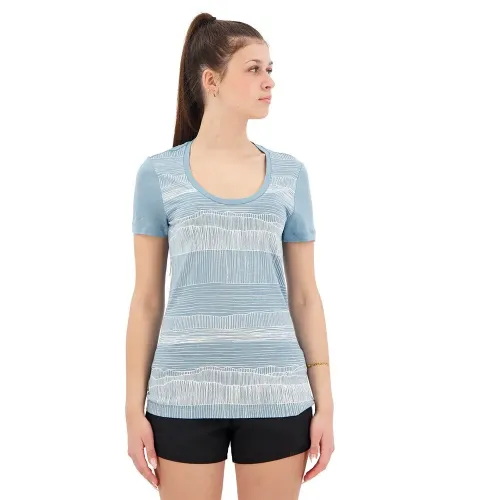 ICEBREAKER Tech Lite II SS Scoop Tee Reflection Lines 반팔 티셔츠 2139551001